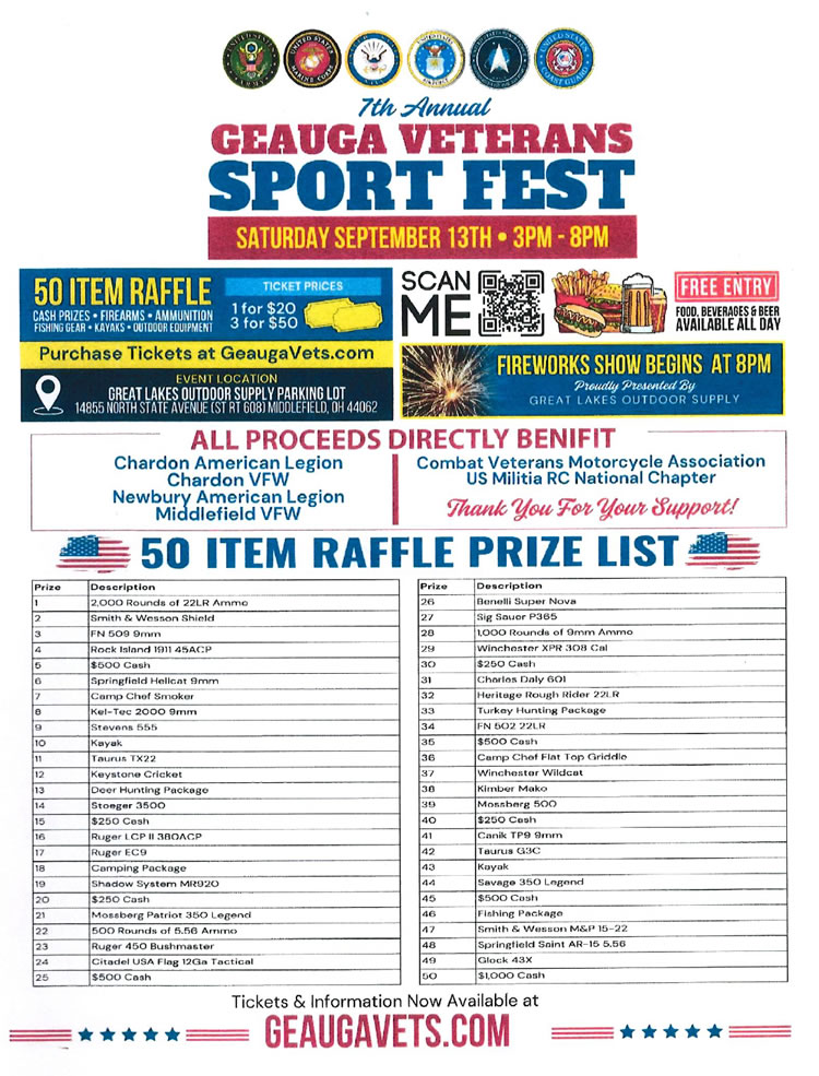 Geauga Veterans Sport Fest